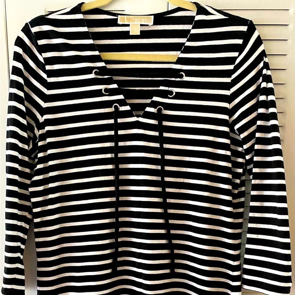 Michael Michael Kors T-shirt Sheath Dress, Mini, Sz S, Stretchy, Cotton​​, Geo - Picture 7 of 13